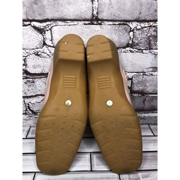 AQUATALIA Pink Patent Leather Square Toe Heel Mules Shoes Women’s Sz 8M US/39EU - Picture 16 of 16